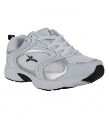 Vostro White Blue Sports Shoes for Men - VSS0059